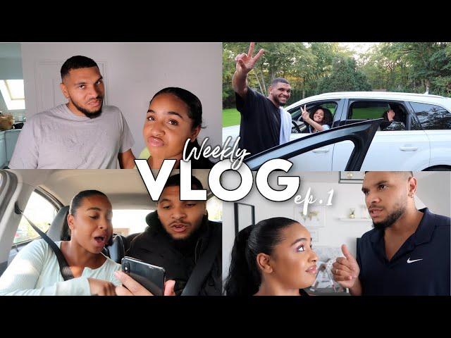 WEEKLY VLOG 1: UNE SEMAINE DANS NOTRE VIE DE COUPLE 