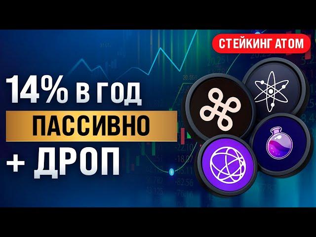 Как стейкать ATOM в Keplr и получить ДРОП? | Подробный гайд | Staking COSMOS, OSMO, TIA, DYM