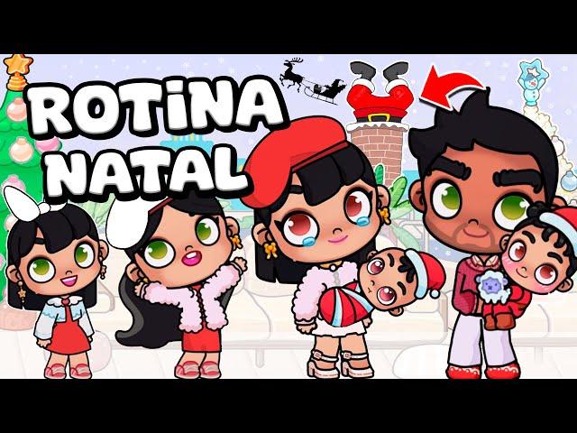 ROTINA DE NATAL COM PAPAI NOEL | PAZU AVATAR WORLD ROTINAS E HISTÓRIAS