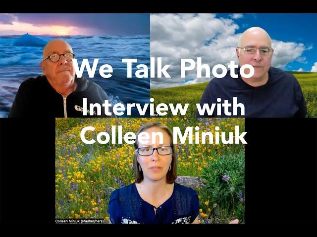 Photographer Colleen Miniuk and her new book