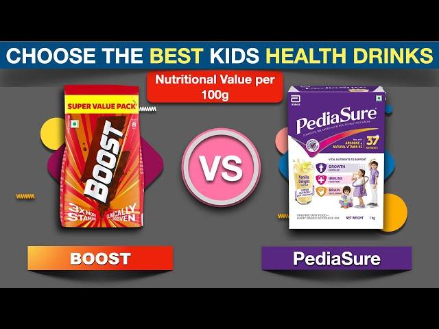 BOOST vs PediaSure Review: Health & Nutrition Drink for Kids | Find D Best