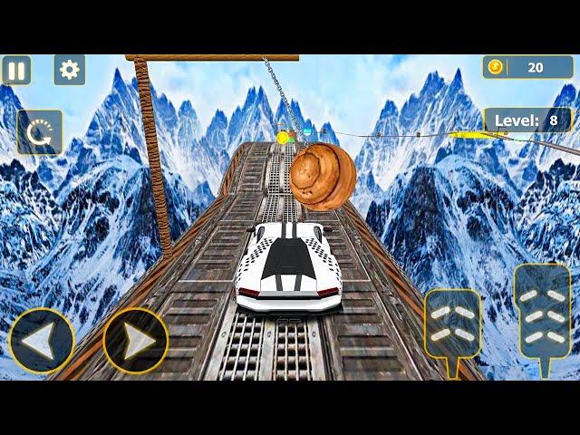 Impossible Tracks Cyber - Mega Ramp Car Stunt - Android Gameplay