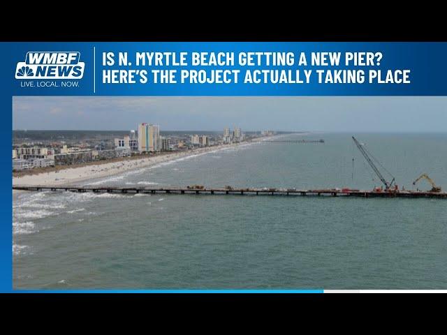 Is North Myrtle Beach getting a new pier? Here’s the project actually taking place