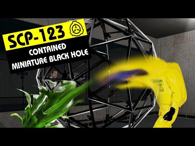 SCP-123 | Contained Miniature Black Hole (SCP Orientation)