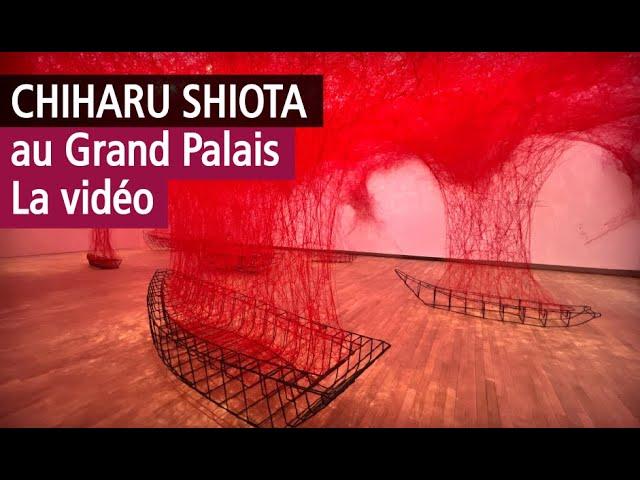 We visited Chiharu Shiota's sprawling exhibition at the Grand Palais for you - Youtube video