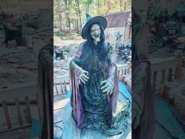 #claysculpture #witch #diy