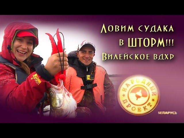 Осенняя ловля судака в ШТОРМ! // ДИАЛОГИ О РЫБАЛКЕ// Народный Проект//Беларусь