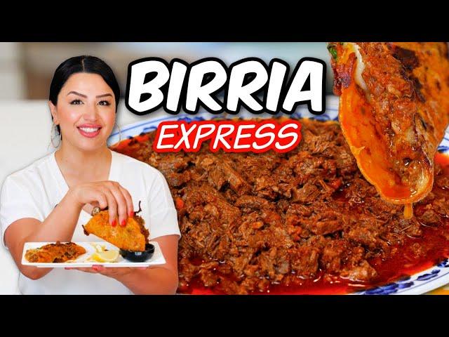 QUICK BIRRIA IN 18 MINUTES ( instant pot ) EXPRESS RECIPE | BIRRIA Street Corn | BIRRIA SEASONING