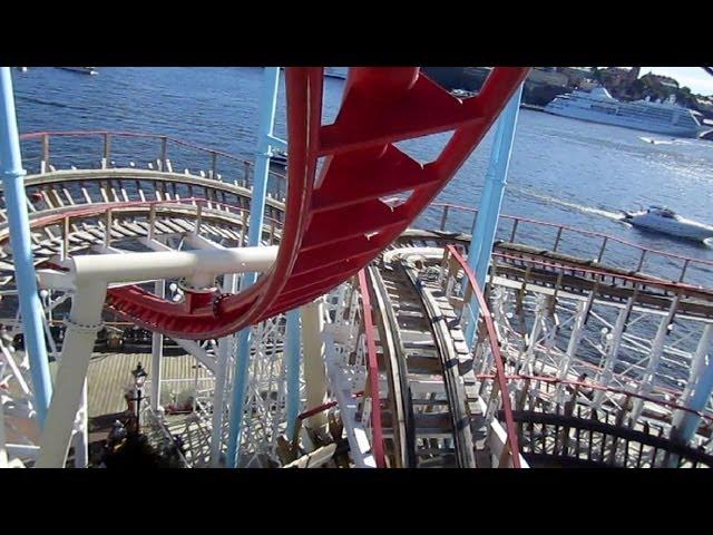 Kvasten front seat on-ride HD POV Gröna Lund Grona Lund