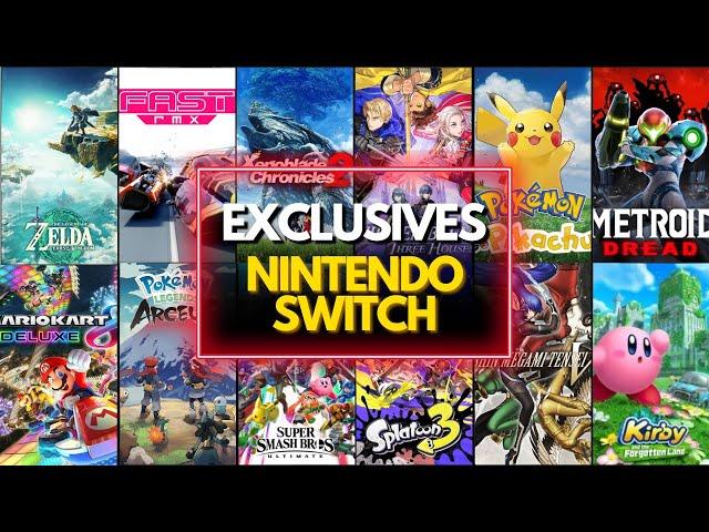 TOP 40 BEST Nintendo Switch Exclusives (2024)