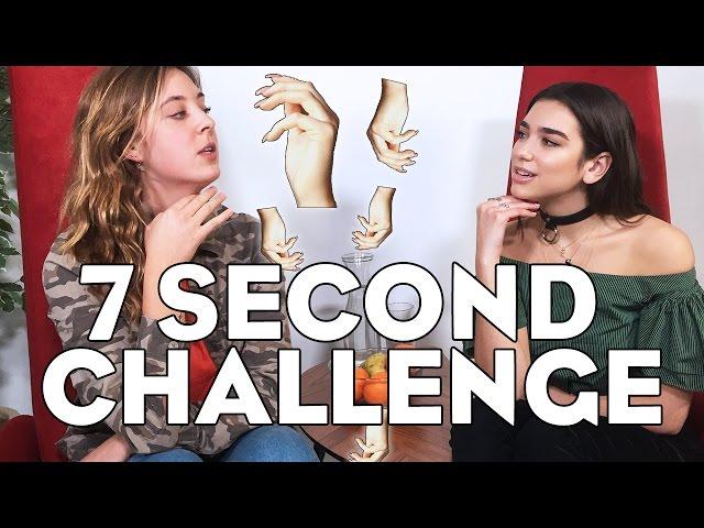 [INTERVIEW] Dua Lipa - 7 Second Challenge - NRJ SWEDEN