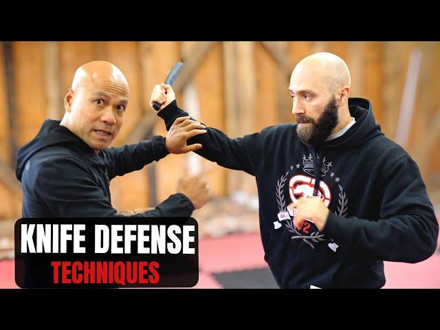 Master Wong's Wing Chun Knife Defense Techniques