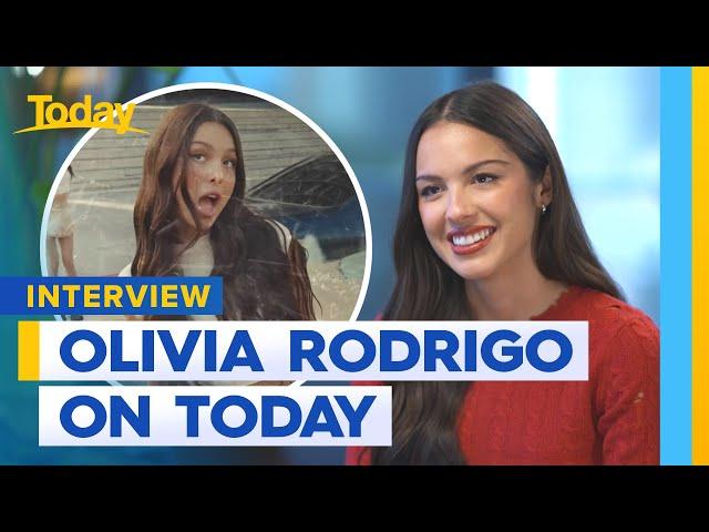 Olivia Rodrigo catches up with Today | Today Show Australia