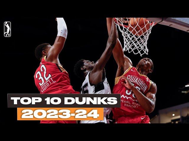 Top 10 Dunks Of The 2023-24 G League Season