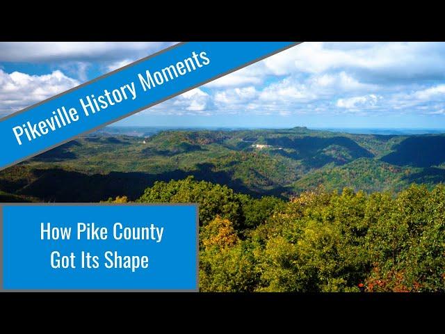 How Pike County got its shape.