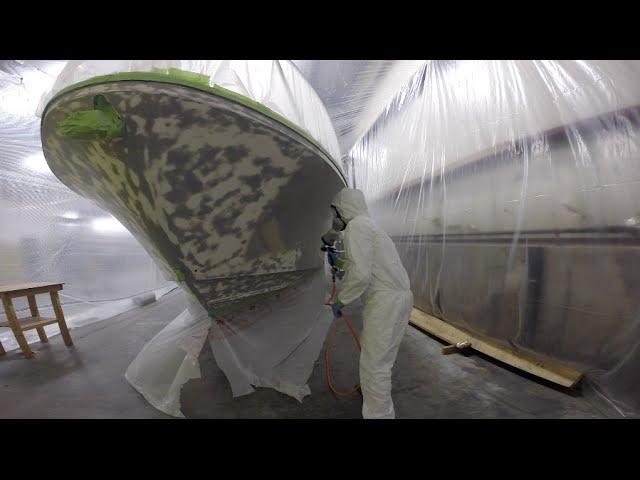 Boat Painting 101 - Priming The Hull