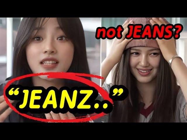 NewJeans called themselves “JEANZ” months ago..