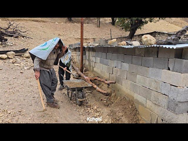 Terrible storm and flooding in the nomadic mountain region: Nader family caught in the rain