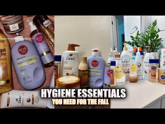 HYGIENE ESSENTIALS | YOU NEED TO HAVE FOR THE FALL SEASON