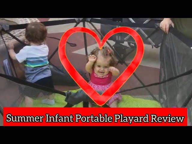 Mini Mama Product Review of Summer Infant Portable Play Pop'n Playard