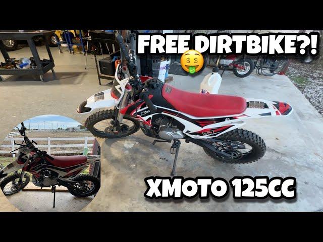 Free Dirtbike?! | XMoto 125 CC pit bike