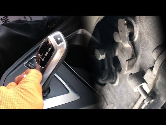 How to put BMW into neutral with a dead battery or no key (Electronic Shifter)