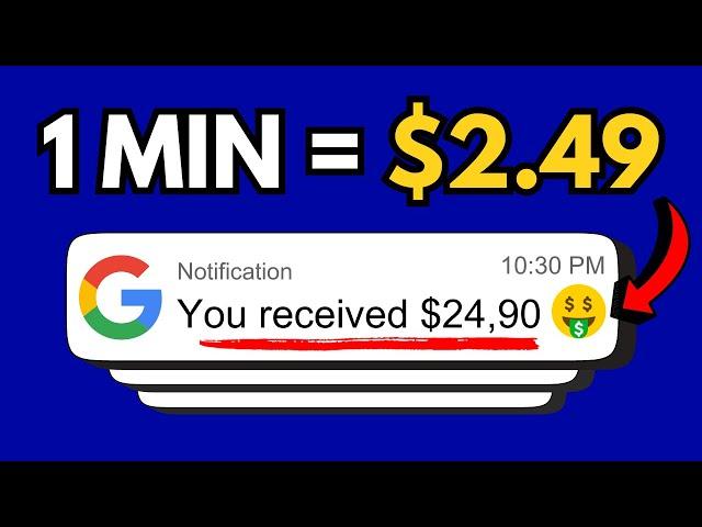 Get Paid $2.49 Every Min  Watching Google Ads