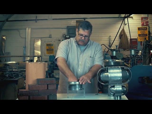 ICP Chimney Caps Installation of a Vacu-stack