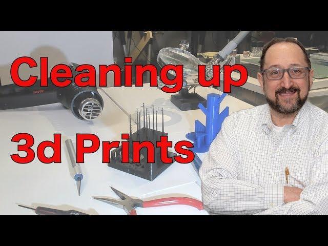 How to Clean Up 3d Prints