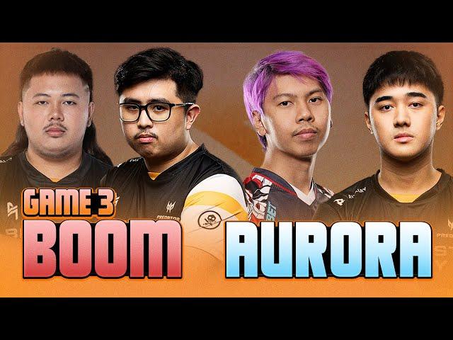 BOOM vs AURORA GAME 3 - WATCH PARTY WITH ARMEL,  NATSUMI, YOWE, AND JWL