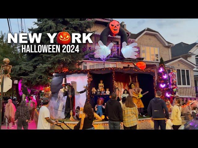 Dyker Heights Brooklyn Halloween Decoration in New York City 2024 Outdoor Halloween Decoration