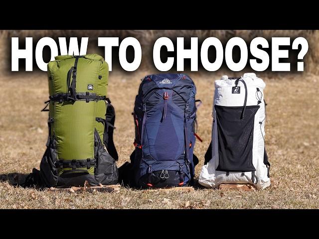 The KEY To Choosing The RIGHT Pack For Backpacking