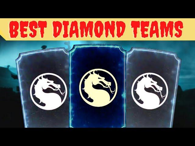 MK Mobile: Top 10 BEST DIAMOND TEAMS!