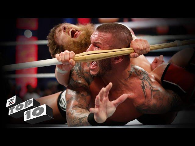 Weapon-enhanced submission moves: WWE Top 10