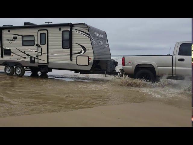 Water Crossing at Oceano Dunes | Pismo Beach, California | The World Cruisers