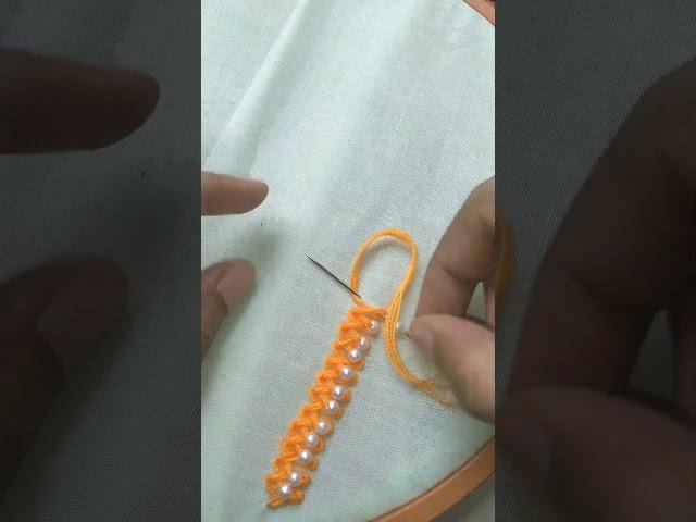 wow so cute embroidery work🪡 #handbroidery #embroidery #trending #art #crochet #shorts #youtube