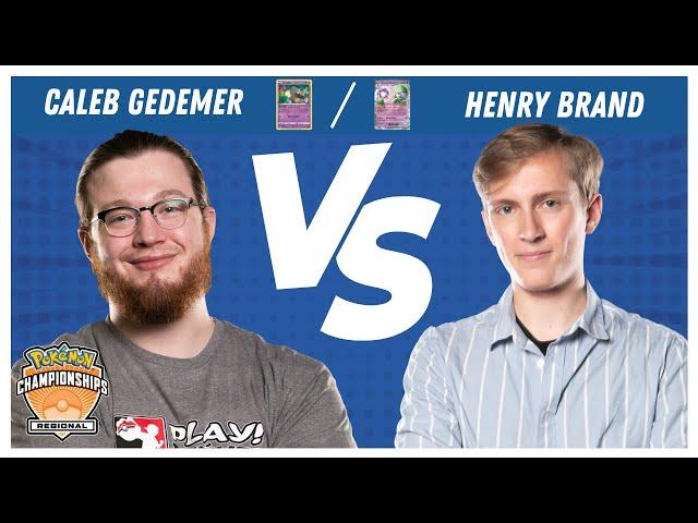 CALEB GEDEMER vs HENRY BRAND - Pokémon TCG Masters Finals | Milwaukee 2023