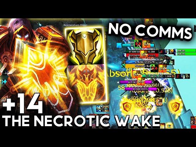 The Necrotic Wake +14 no comms - Lightsmith Prot Pally - TWW SEASON 1 M+