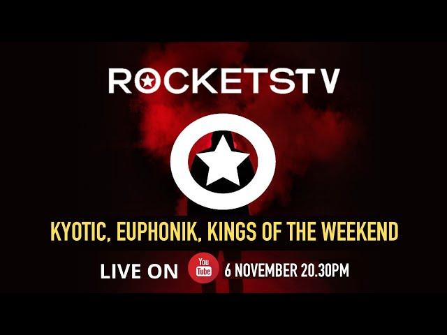 Kyotic, Euphonik, Kings of the weekend live from Rockets Bryanston