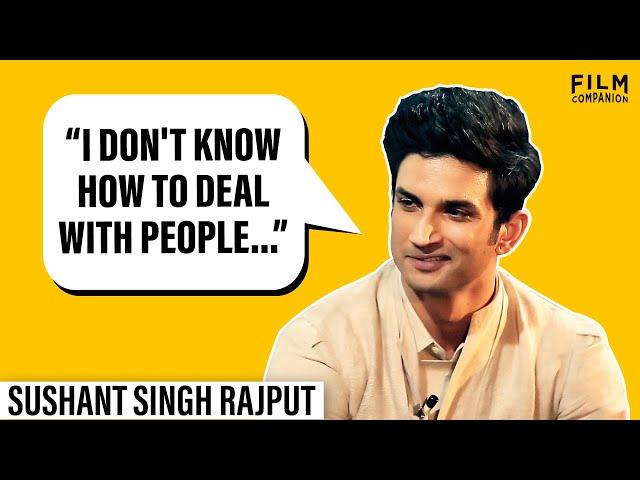 "Life will Surprise you..." | Sushant Singh Rajput | Anupama Chopra | Film Companion