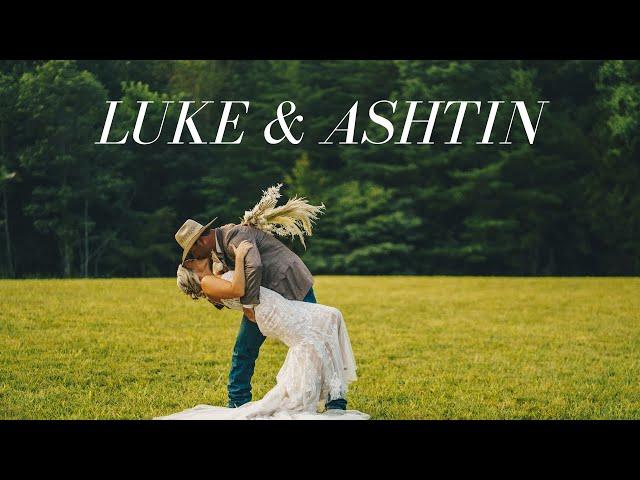 Luke & Ashtin's Burns, Tennessee Wedding - Nashville, Tennessee Wedding Photographer