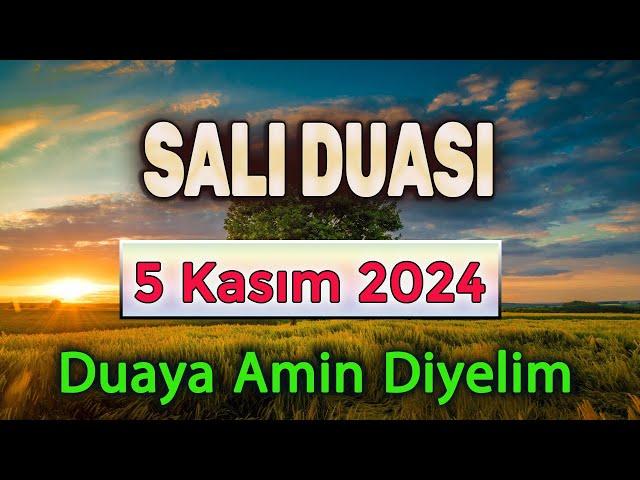 SALI ÖZEL DUASINI DİNLE Dua Vakti