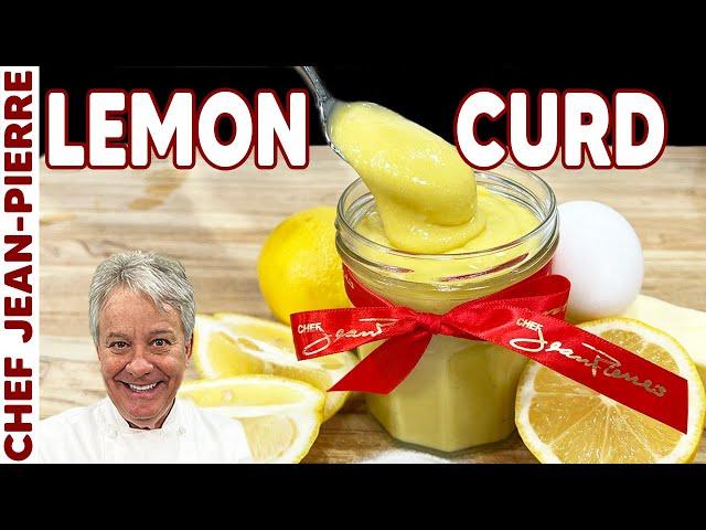 Lemon Curd is the Ultimate Lemon Garnish | Chef Jean-Pierre