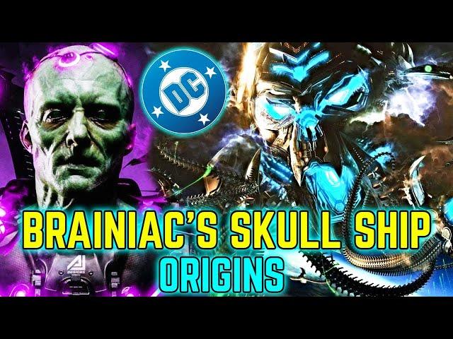 Brainiac's Alien Ship Explored - Giant & Monstrous Extension Of Brainiac  That Can Consume A Planet