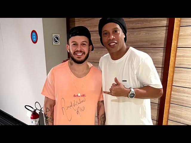 O dia que eu joguei com RONALDINHO GAÚCHO ️