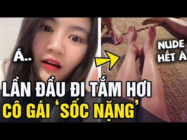 'LẦN ĐẦU' vào phòng 'TẮM HƠI CÔNG CỘNG' Hàn Quốc, cô gái muốn 'SANG CHẤN TÂM LÝ' | Tin 5s