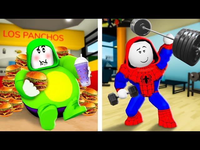 WHY HULK MIKEY FAT And SPIDERMAN JJ STRONG??? | Maizen Roblox | ROBLOX Brookhaven RP- FUNNY MOMENTS