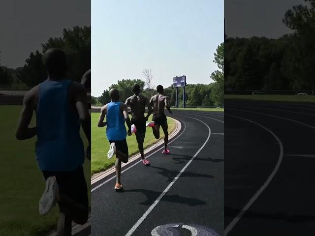 Dante August , Hillary Bor , & Paul Chelimo rolling  #trackandfield#olympics