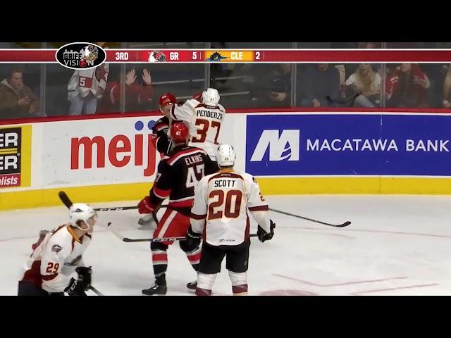 Three-punch KO by Griffins' Dominik Shine