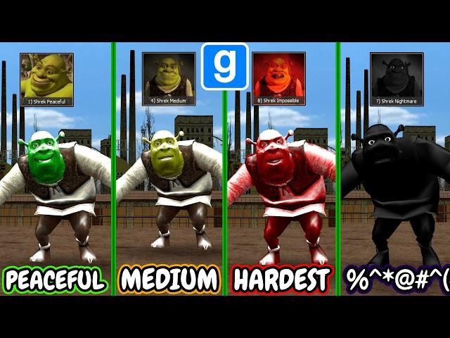 Gmod: New Shrek-Nextbots – Peaceful, Impossible, Fog, Munci, Crazy Frog █ Garry's Mod █